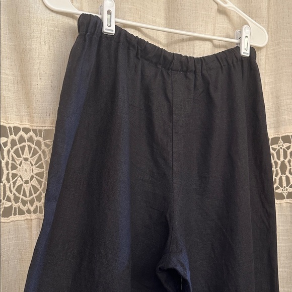 Reformation olina black linen pants size M - Picture 5 of 12